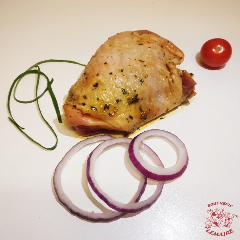 Cuisse de poulet désossée ail et fines herbes (200g)