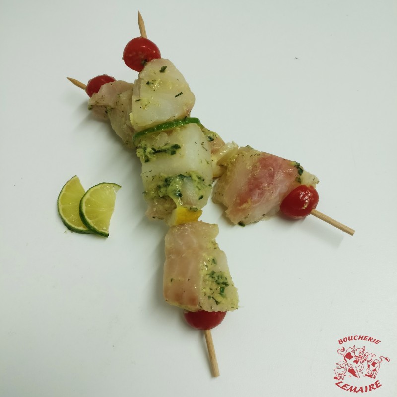 Brochette de cabillaud à la persillade (160gr)