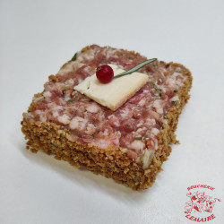 Pavé de porc, cœur coulant...